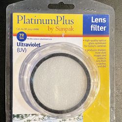 72 mm UV Lens Filter