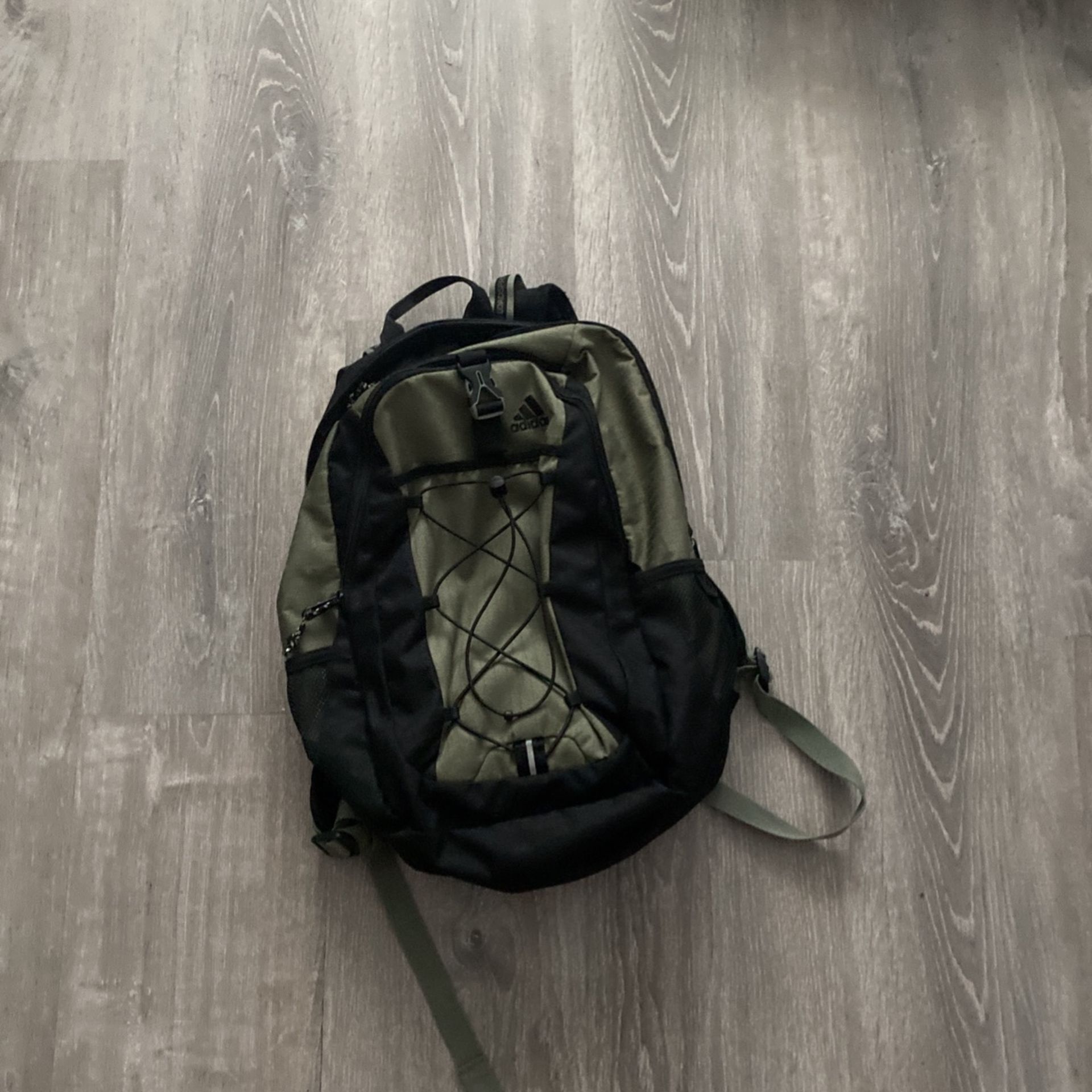 Adidas Back Pack Green And Black