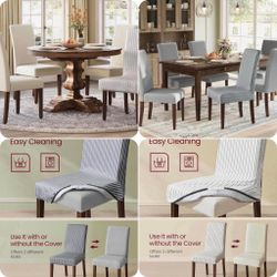 Set Of 4 Dining Chairs ( 2 Colors)