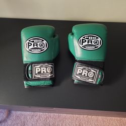 Boxing Gloves - PBS PRO - GREEN - 12 oz