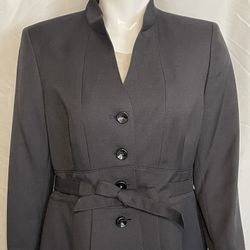 Le Suit Black Blazer Women’s Size 14P