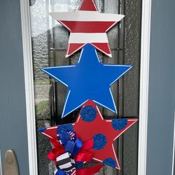 Star Door Hanger Set Of 2 Brand New 