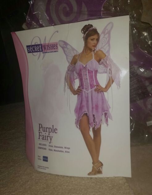 Sexy Purple Fairy Costume