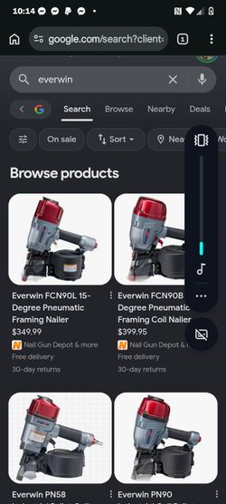 Everwin nail gun
