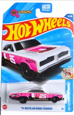 Hot Wheels '74 Brazilian Dodge Charger HW Celebration Racers