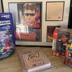 Jeff Gordon NASCAR 6 Items