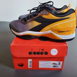 Men's Tennis Shoe Diadora Speed Blushield 5 AG Size 9 NEW $150