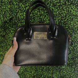 Solid Black Bebe Handbag