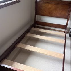 Mahogany Sleigh Bed With Or Without Mattress