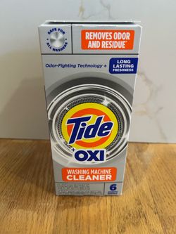 NEW Tide + Oxi Washing Machine Cleaner (6 months supply)