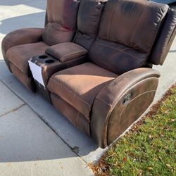 Leather Sofa