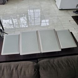 Polk Audio Wall Speakers - Like New (Set of 4)
