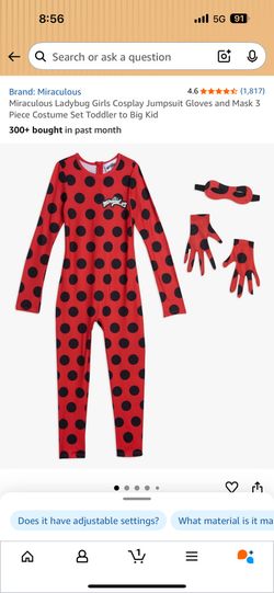 Miraculous Ladybug Costume 