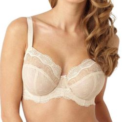 NWT Panache Elsa Underwire Bra UK 32J/ US 32M In Vintage Nude