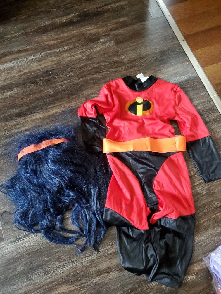 Incredibles 2 Voilet Costume W/ Wig