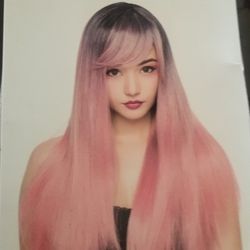 Pink Wig