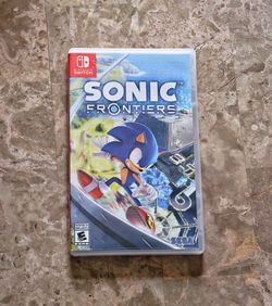 Sonic Frontiers - Nintendo Switch, open box like new condition.
