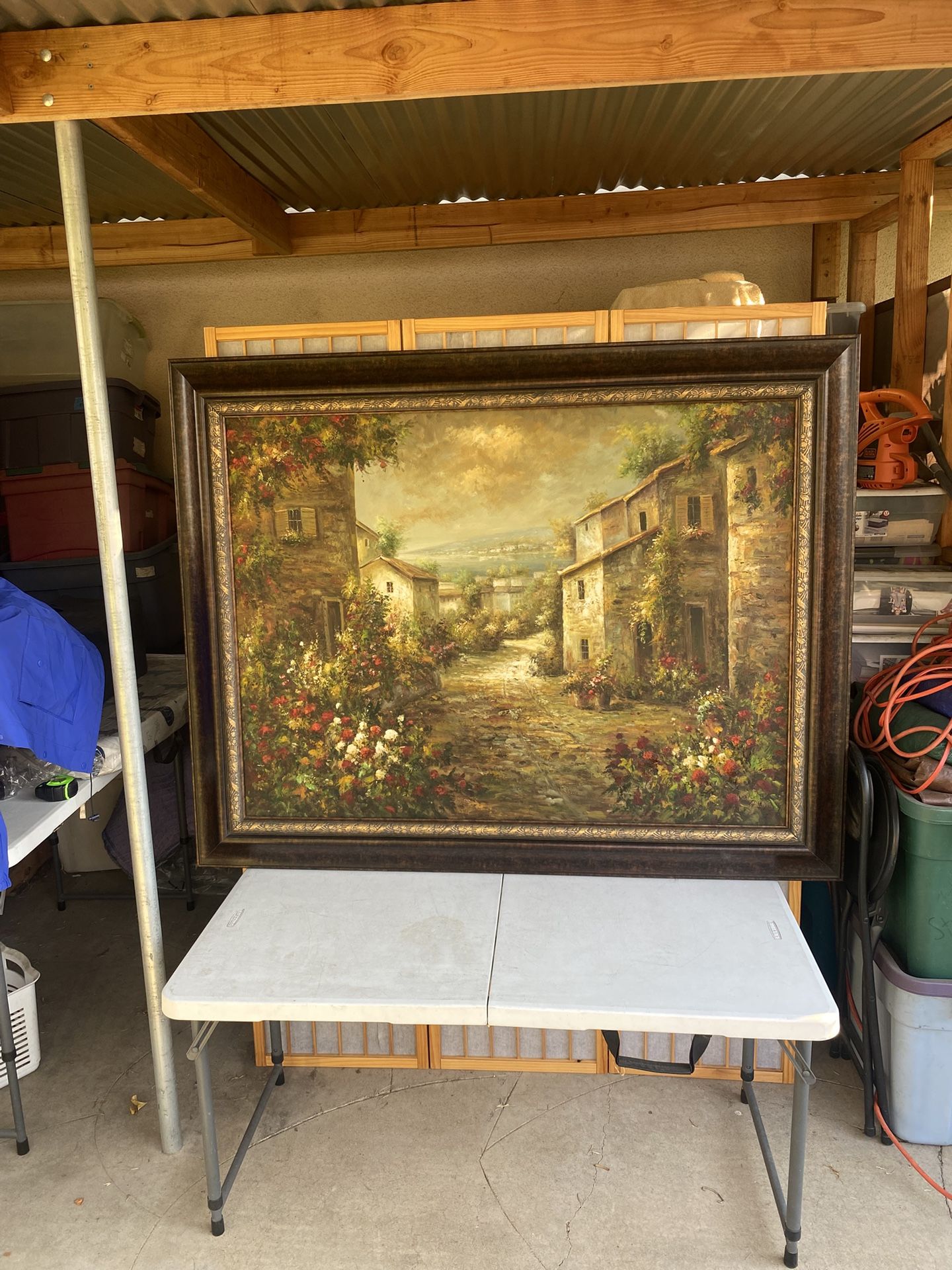 Beautiful Large Reproduced Oil Painting