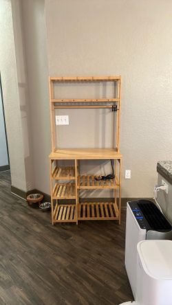 Bamboo Kitchen Shelves