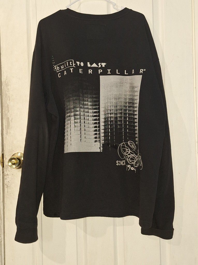 Caterpiler Crewneck Sweater Size XL