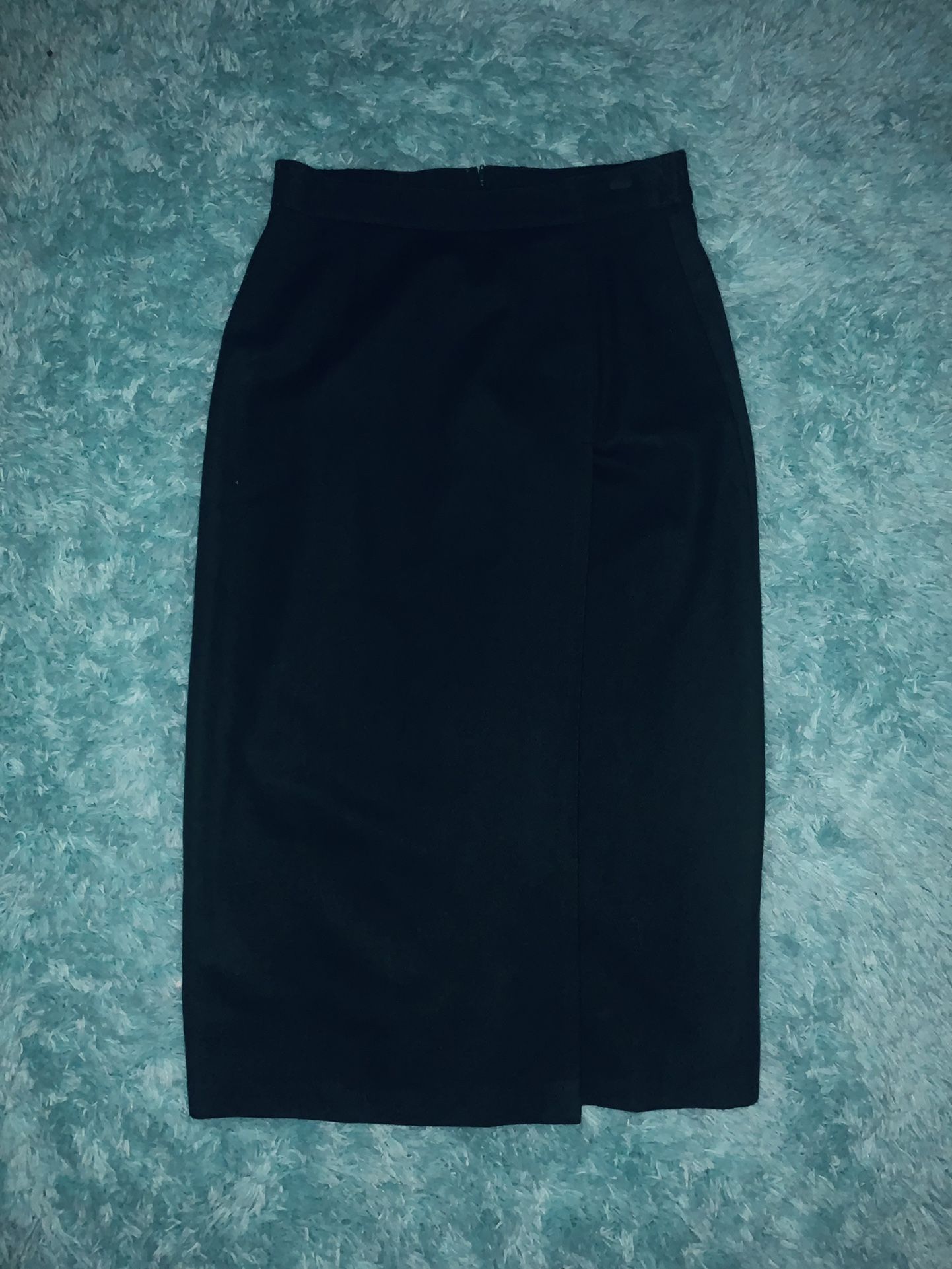 Norton Mcnaughton green pencil skirt - size 8    #NortonMcnaughton #longskirt #y2kskirt #vintageskirt #pencilskirt