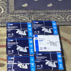 2 Handle Restroom Faucets