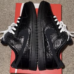 Nike Dunk crocadile size 10.5