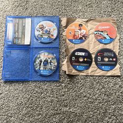 6 ps4 game lot