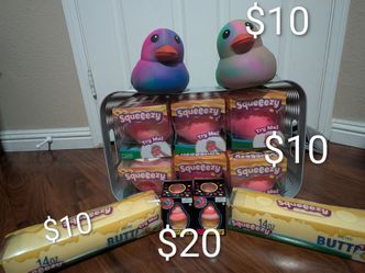 Squishies and needohs