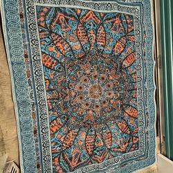 Mandala Style Tapestry.