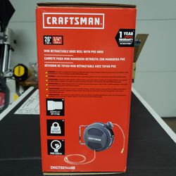 NEW* Craftsman Retractable Air Hose Reel With PVC Hose for Sale in Orange,  CA - OfferUp