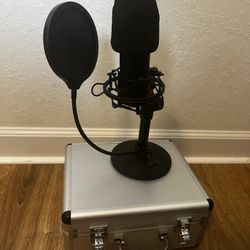 USB Microphone Kit Condenser Podcast Streaming 