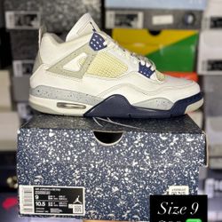 Size 9 - Jordan 4 Midnight Navy