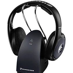Sennheiser RS 135 On-Ear Wireless RF Wireless Headphones with Charging Cradle READ DESCRIPTION ...SEE MORE