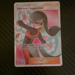 Sabrina's Suggestion Pokémon Trainer 181/181.  (Pick Up Only & Read Description)