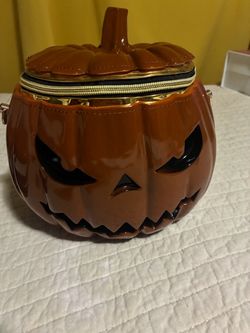 Jack-o'-Lantern Pumpkin Novelty Handbag
