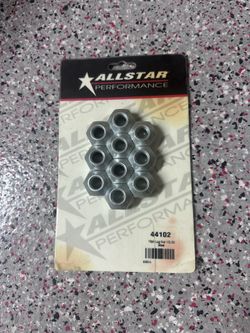 New 10 Pack Of Steel Lug Nuts 1/2-20