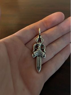 Chrome Hearts Double Dagger Pendant