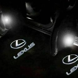 LEXUS Car Door Lights For Lexus Puddle Lamp Welcome Ghost Shadow Lights (Advanced HD GLASS LENS- NO Film)