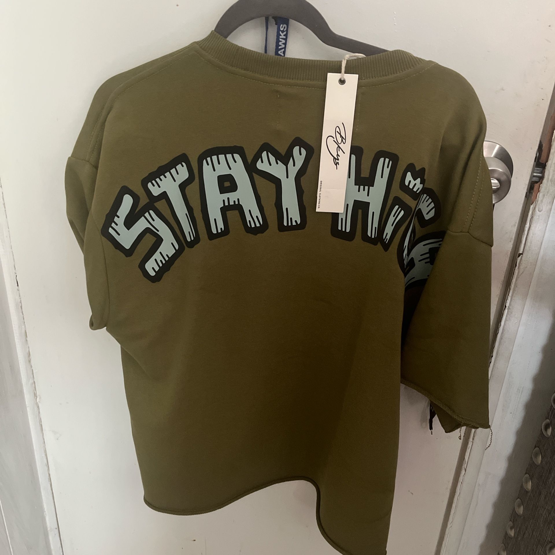 Dark Green Y2K Shirt