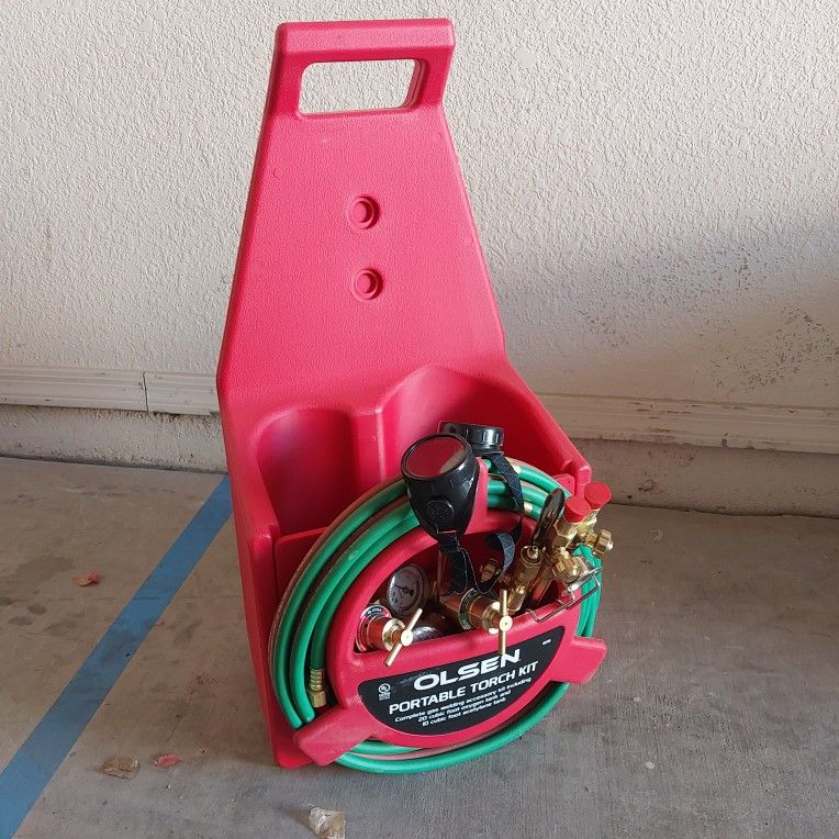 Olsen Portable Torch Kit Oxyacetylene For Brazing And Cutting