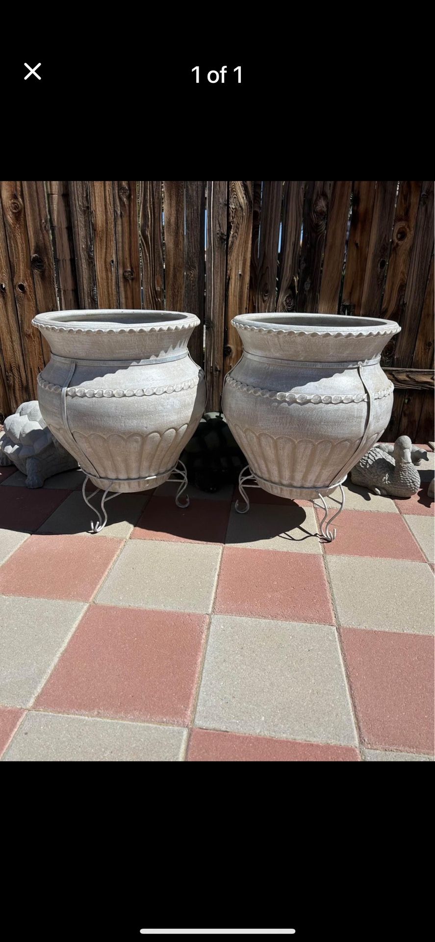 New Flower Pots Made Out Of Clay