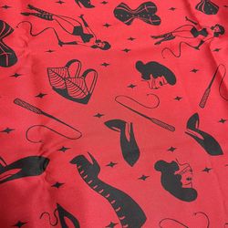 Rare Betty Page fabric