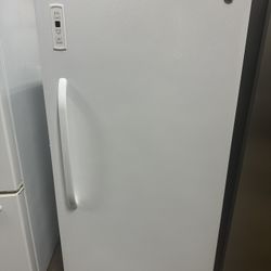 Frost-Free Upright Freezer GE® 16.7 Cu. Ft. Can deliver  Like new retail price $750