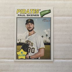 Paul Skenes 2026 Topps Heritage #33 SP variation