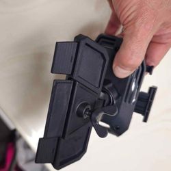 Cear Cell Phone Holder/ CD Slot