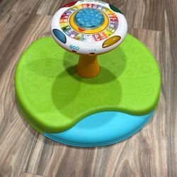 Letter-Go-Round Leap Frog Sit & Spin
