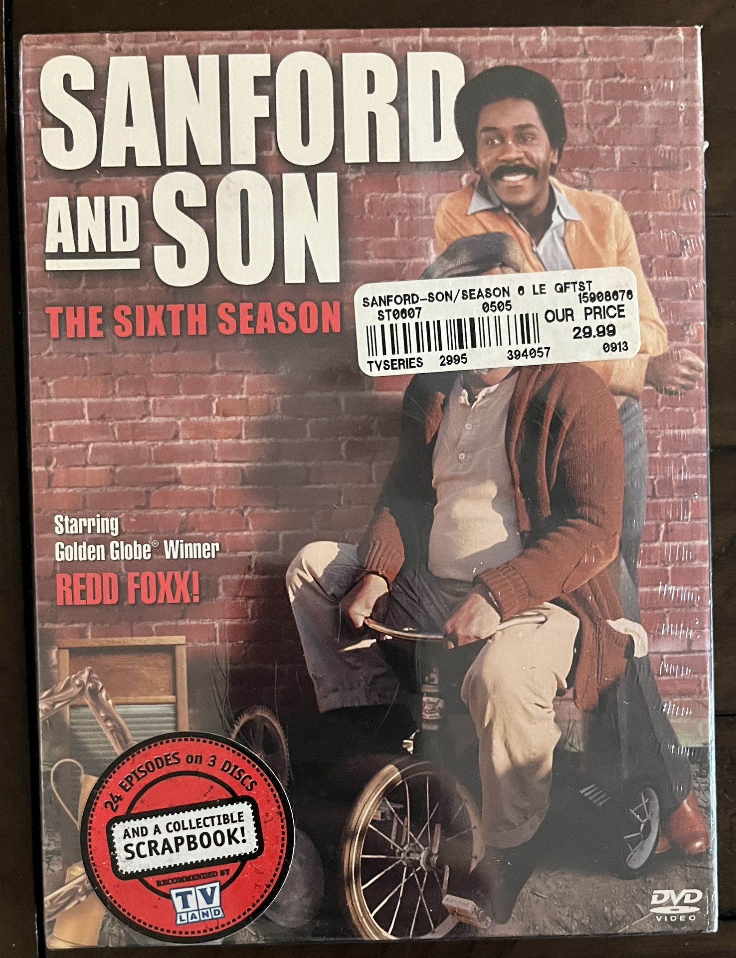 **New** Sanford and Son The Sixth Season (3) Disc DVD Set