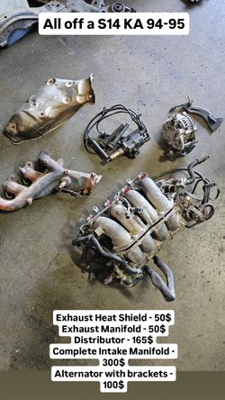 240sx S14 Ka24de Engine Parts