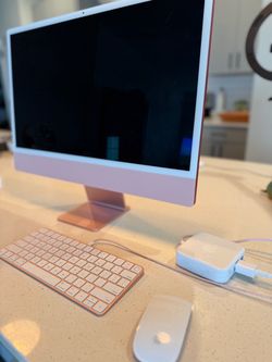 PINK Apple IMAC 24 in 1TB